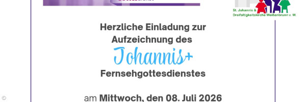 TV-Gottesdienst in St. Johannis 2026