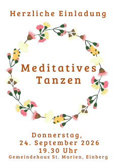 Meditatives Tanzen 24.09.2026