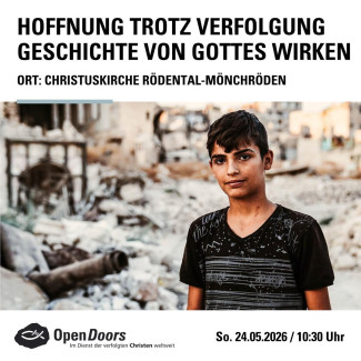 Hoffnung trotz Verfolgung