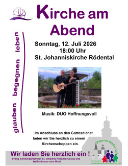 Kirche am Abend 12.07.2026