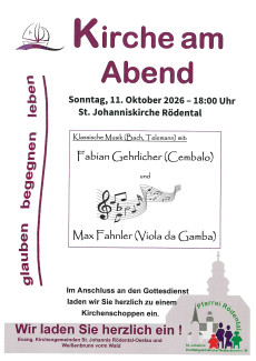 Kirche am Abend 10/2026