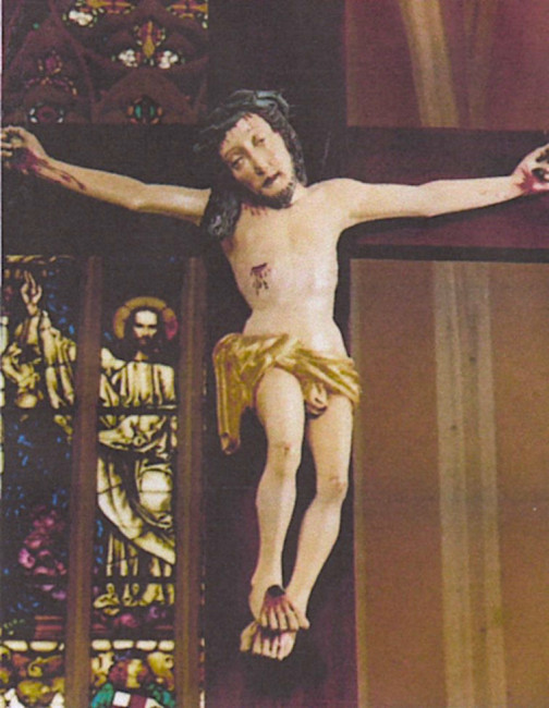 Jesus am Kreuz